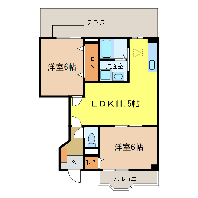 間取り：227103555002