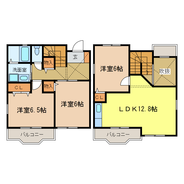 間取り：227103838764