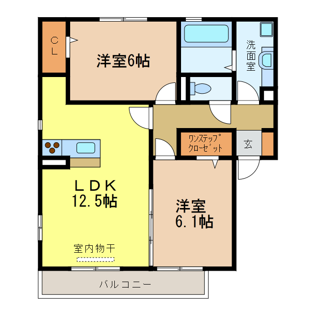 間取り：227101431076