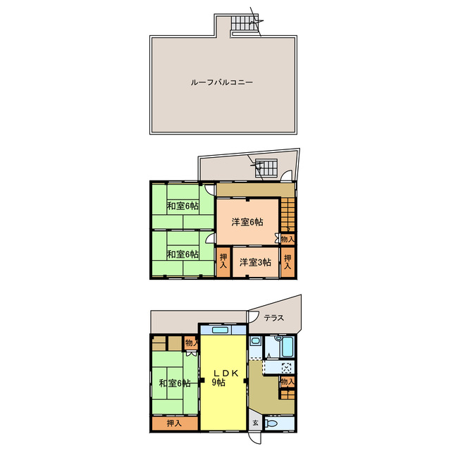 間取り：227095661175