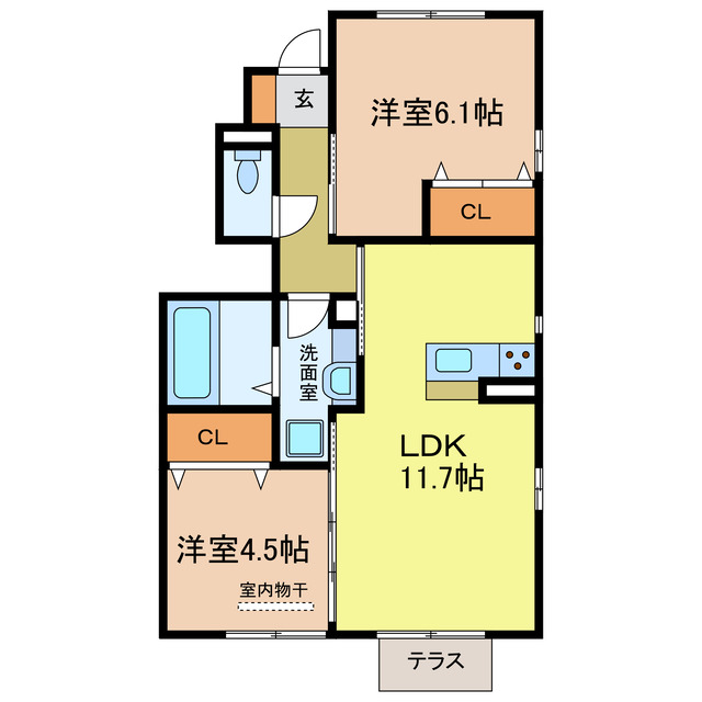 間取り：227103639981