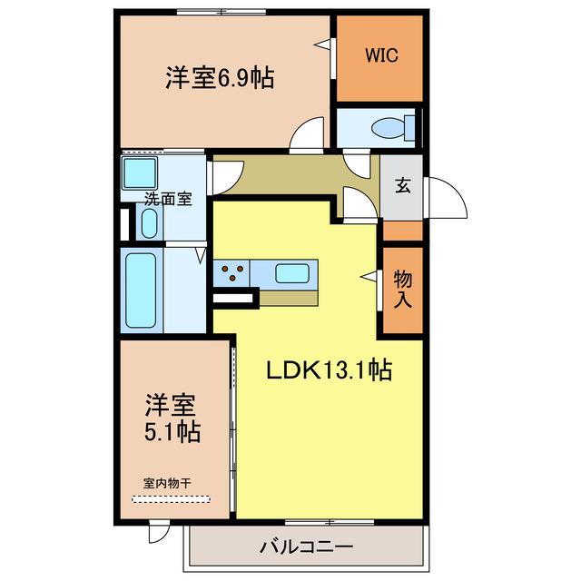 間取り：227103707257