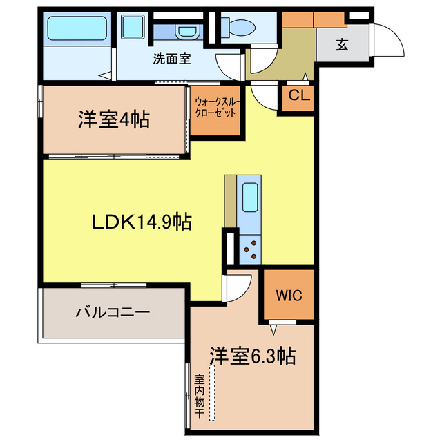 間取り：227102495918
