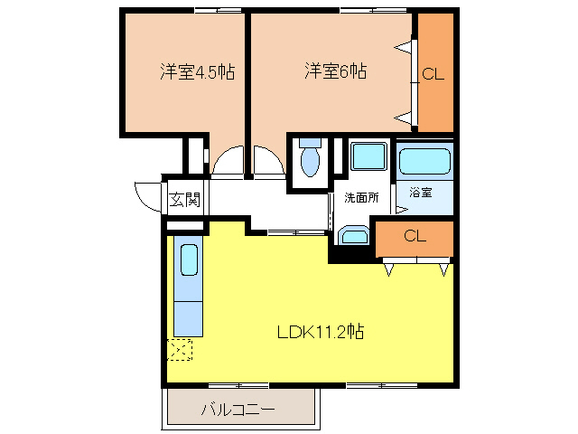 間取り：227100083996