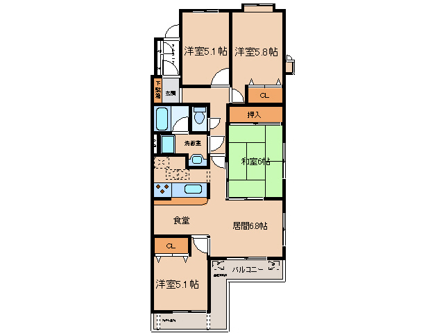 間取り：223038034808